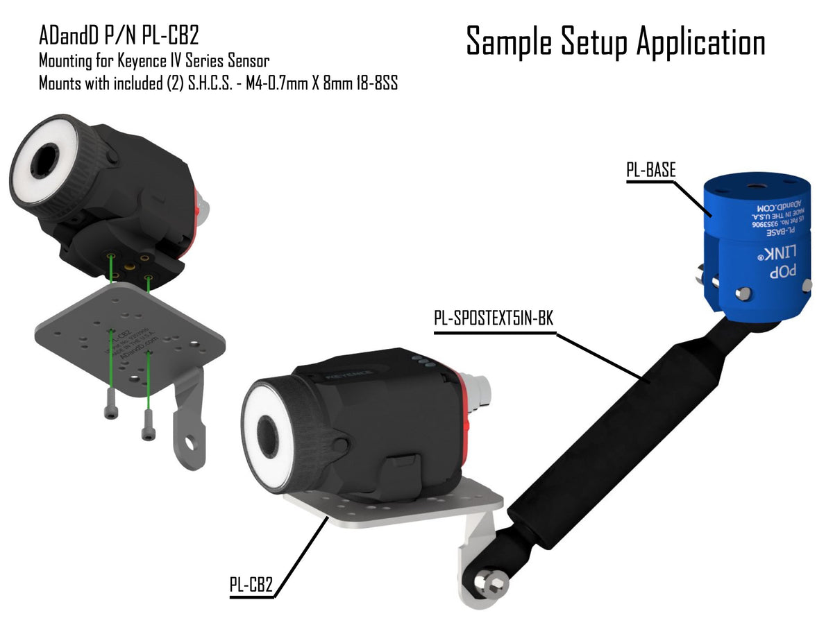 Keyence IV Products – Pop Link® Mounting Systems