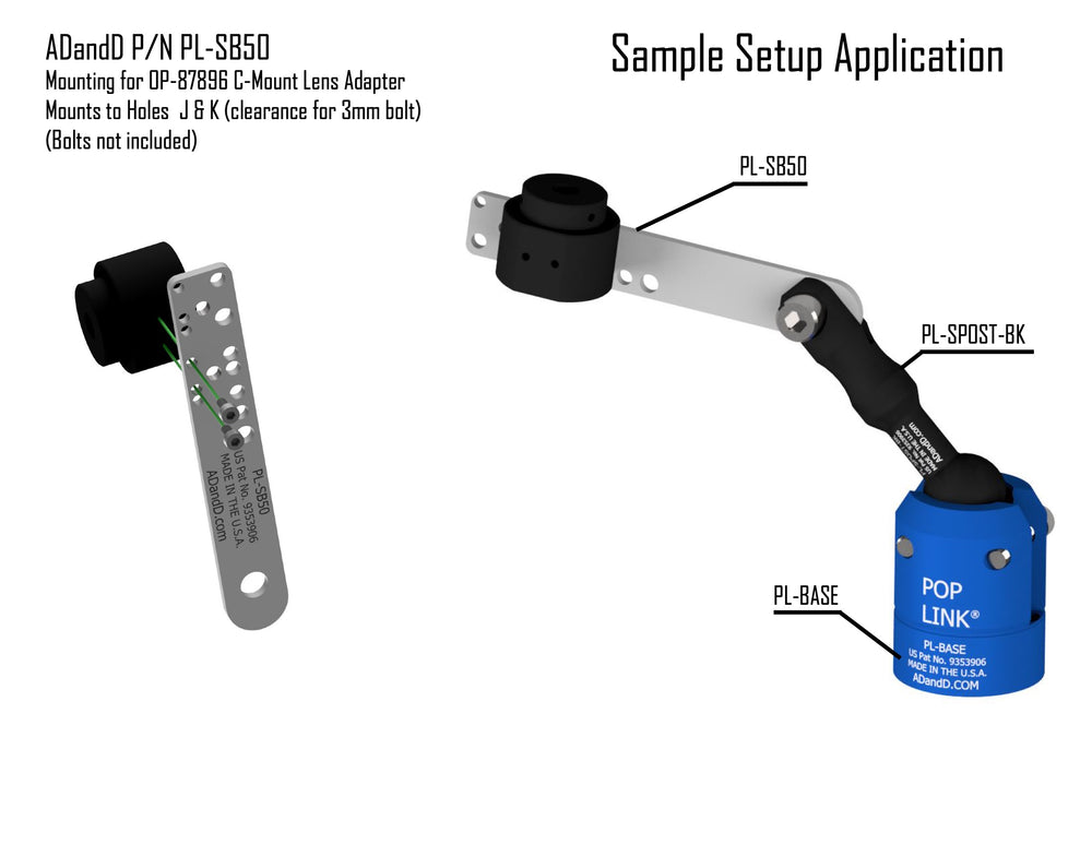 Keyence OP Products – Pop Link® Mounting Systems
