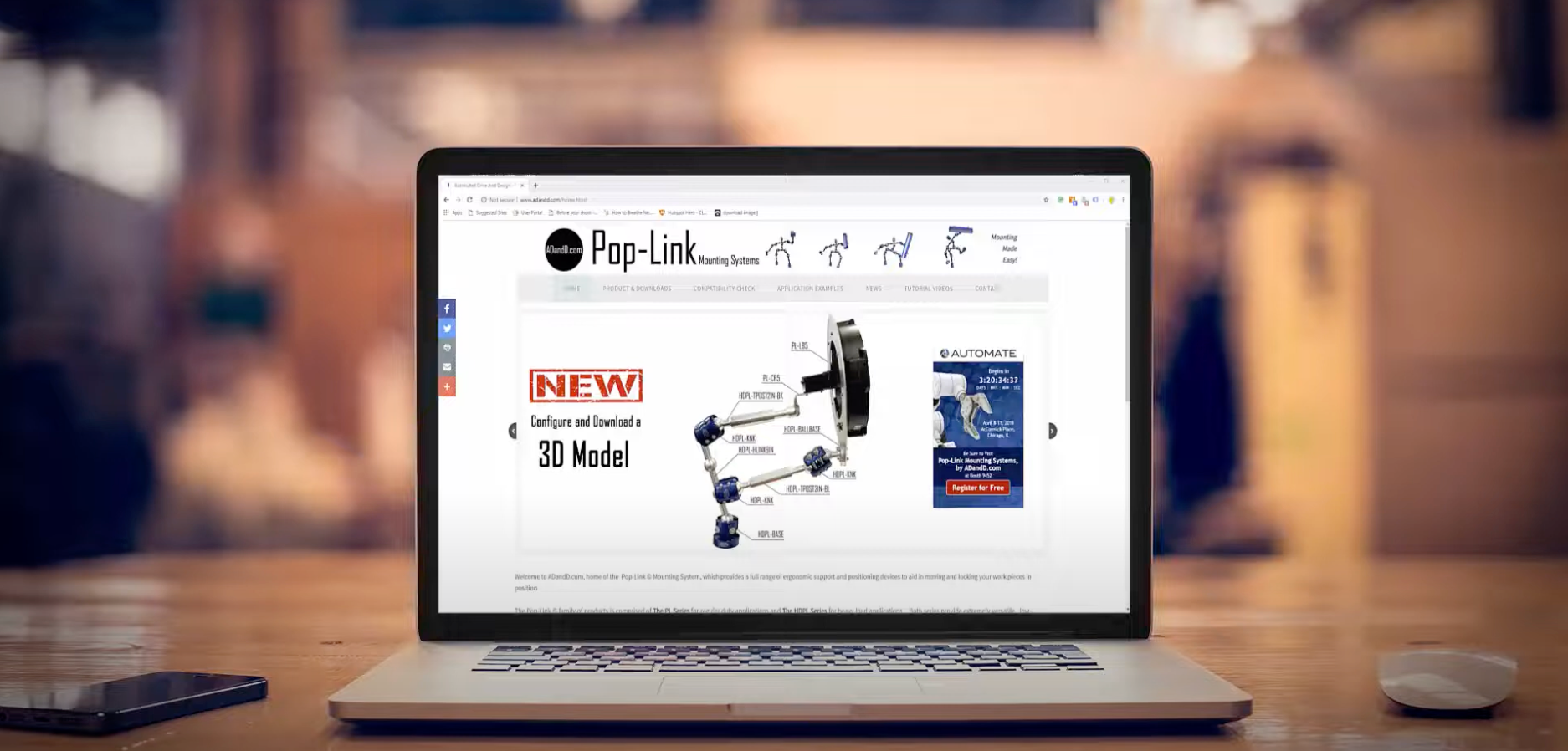 Load video: How to Use The Pop-Link Product Configurator
